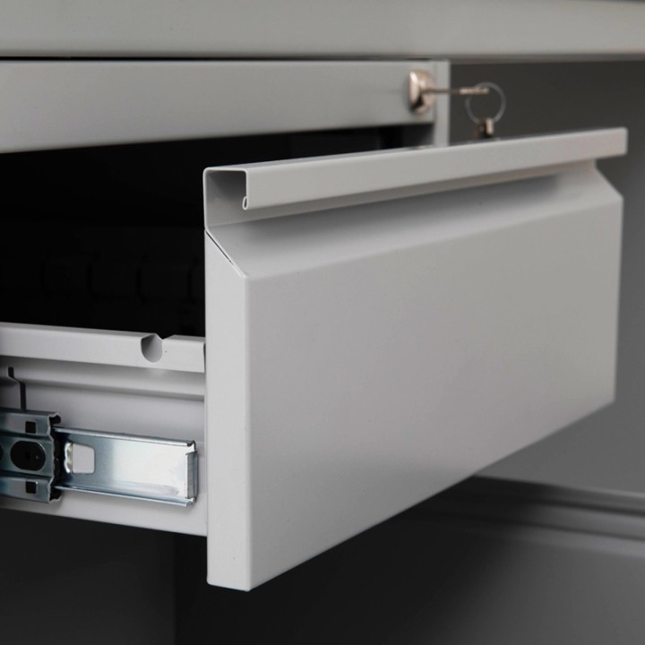 Secretária metálica dupla - Taquimetal