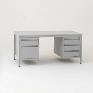 Secretária metálica dupla - Taquimetal