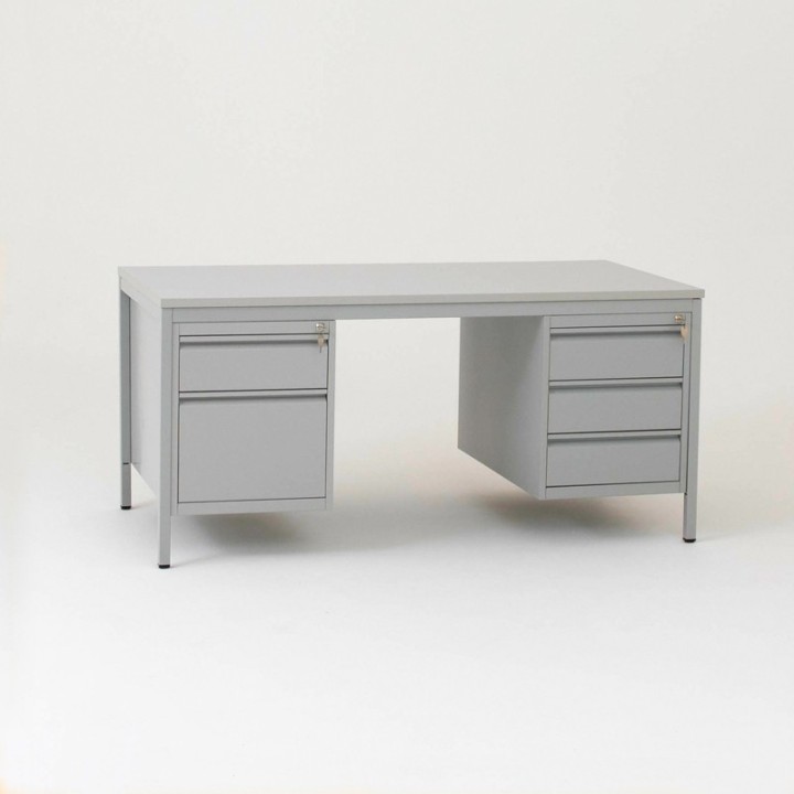 Secretária metálica dupla - Taquimetal