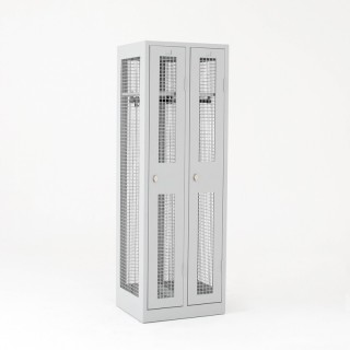 Visão geral do cacifo com grelha