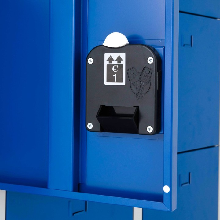 Cacifo metálico com moeda - Taquimetal