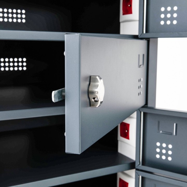 Armario cargador para móviles y portátiles - Taquimetal