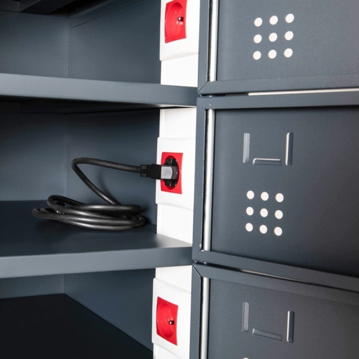 Armario cargador para móviles y portátiles - Taquimetal