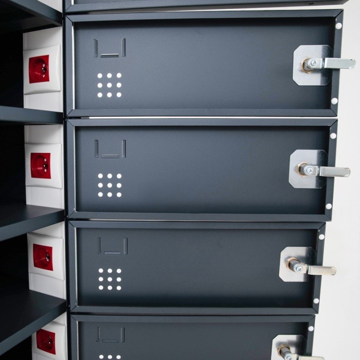 Armario cargador para móviles y portátiles - Taquimetal