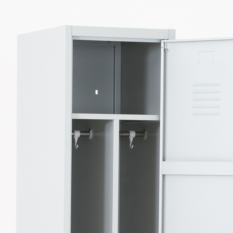 Cacifo Met lico Duplo Com Separa o De Roupa Limpa suja Taquimetal cacifo-met-lico-duplo-com-separa-o-de-roupa-limpa-suja-taquimetal
